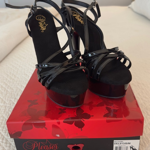 Pleaser Delight 613 Heels Size 11 - Picture 2 of 2